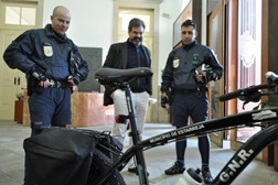 GNR faz patrulha de bicicleta em Estarreja