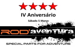 4º Aniversário Rod’Aventura no próximo Sábado, dia 5 de Março