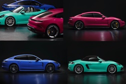 Na Porsche agora até pode escolher a cor “exclusiva” do seu carro - Novos serviços Paint to Sample e Paint to Sample Plus cores exteriors specials