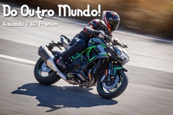 Teste Kawasaki Z H2 - Do outro mundo!