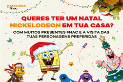 FNAC & Nickelodeon oferecem  Natal de sonho!
