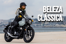 Teste Honda GB350S - Beleza Clássica
