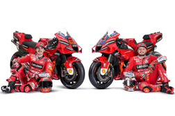 Ducati Lenovo apresentou cores - "Pecco cresceu muito durante o ano passado, marcando quatro vitórias e nove pódios!"