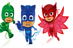 Novos episódios da série "PJ Masks" chegam ao Disney Junior