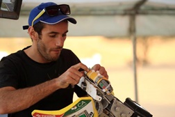 Mário Patrão e Suzuki em Marrocos na preparação do Dakar