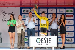 Andreas Vangstad no pódio