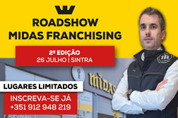 2ª edição Roadshow Midas Franchising: nova oportunidade de investimento  - Em Sintra a 26 de Julho