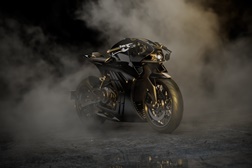 A Aston Martin e a Brough Superior revelam a sua primeira moto homologada para a estrada:  - a espetacular AMB 002 Roadster