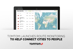 TomTom lança serviço TomTom Route Monitoring