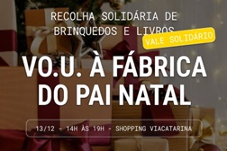 Centro do Porto recebe iniciativa solidária “VO.U à Fábrica do Pai Natal” - A 13 de dezembro, o projeto VO.U. Olhar o Mundo em parceria com o ViaCatarina Shopping