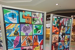 Alunos do Colégio do Amor de Deus mostram talento artístico no CascaiShopping
