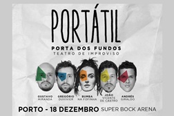 PORTÁTIL regressa a Portugal com Bumba na Fofinha em estreia no Elenco - Dia 18 de dezembro na Super Bock Arena no Porto