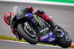 MotoGP, 2022, Grande Prémio Red Bull de Espanha – Quartararo mais rápido - O Francês manteve 3 Ducati atrás dele