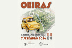 Oeiras recebe encontro do icónico clássico FIAT 600 - Em exposição nos Jardins do Palácio Marquês de Pombal