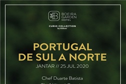 Boeira Garden Pop-up Restaurant  comemora a gastronomia nacional com jantar-concerto