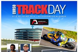 Miguel Praia e Eugene Laverty promovem curso de condução desportiva no Autódromo do Algarve