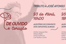 Zeca Afonso homenageado em concertos "De Ouvido e Coração”