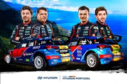 Rali Vinho da Madeira: prova muito especial para o Team Hyundai Portugal - Equipa quer colocar as duas duplas na luta pela vitória para o CPR