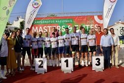 10 Campeões Nacionais coroados no contrarrelógio de masters