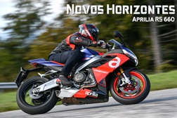 Teste Aprilia RS 660 - Novos horizontes