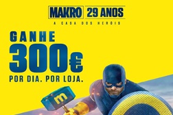Makro celebra 29 anos com acções de degustação, promoções e prémios para os clientes