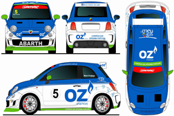 Nuno Cardoso em busca do título no Troféu Abarth