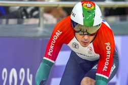 Seleção de pista a caminho de Barcelona com Iúri Leitão