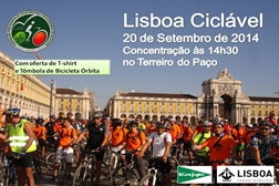 Lisboa Ciclável - 20 de Setembro 
