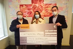 Continental Pneus apoia a Cruz Vermelha Portuguesa - Donativo de 8.500 euros