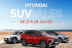 Hyundai SUV Sales com descontos até 5.000 euros - Até 26 de Julho
