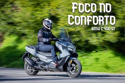 Teste BMW C 400 GT - Foco no Conforto
