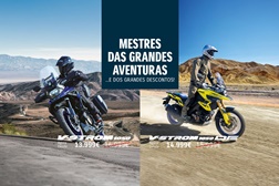 Suzuki lança mega desconto de mil euros nas aventureiras V-STROM 1050