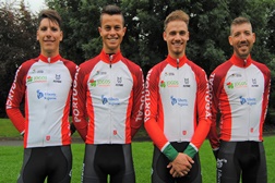 Joao Almeida, Miguel Salgueiro, Andre Carvalho e Emanuel Duarte