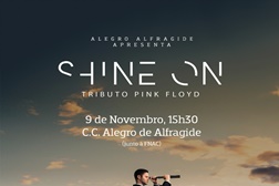 Espetáculo de Tributo aos Pink Floyd no Alegro Alfragide