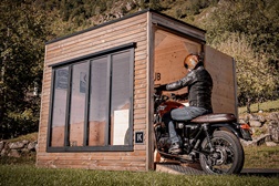 Inno’Kub Garage – Guarde a sua moto com estilo!