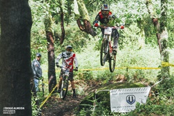 Fernando Silva triunfou no 1º BTT DHI Moto Galos