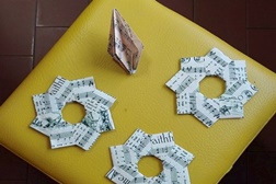 A todos um origami de Natal - Oficina