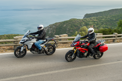 Comparativo BMW S1000XR / Ducati Multistrada 1200S - Venha de lá essa estrada!