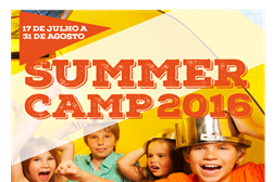 Atividades para os mais novos no Summercamp Spacio