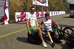 Seleção Nacional na abertura da Taça do Mundo de Paraciclismo - Seleção Nacional de Paraciclismo continua a contar com o importante apoio da Verallia e da Automaran