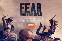 AMC estreia segunda parte da quinta temporada de "Fear the Walking Dead"