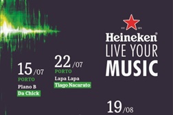 Heineken Live Your Music prolonga a música até ao fim do Verão