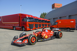IVECO fornece frota à scuderia Ferrari HP  - São 16 veículos comerciais pesados e ligeiros