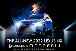 Lexus convocada para salvar o mundo em "Moonfall" - O novíssimo Lexus NX estreia-se no novo filme de ficção científica de Roland Emmerich