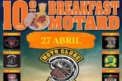 Moto Clube Amigos da Moita encerra o X Breakfast Motard