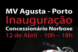 Inauguração de concessionário da MV Agusta no Porto dia 12 de Abril