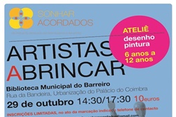 "Artistas a Brincar" na Biblioteca do Barreiro