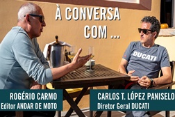 Entrevista com Carlos López Panisello - Diretor-Geral da Ducati em Espanha e Portugal