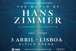 "The World of Hans Zimmer – a Symphonic Celebration" chega a Portugal em 2019