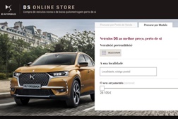 DS Online Store agora com solução de financiamento - Passa a ser possível completar todo o processo